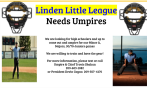 Umpires Needed!